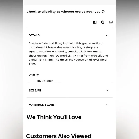 Windsor Flowy In Floral Maxi Dress - Picture 9 of 11